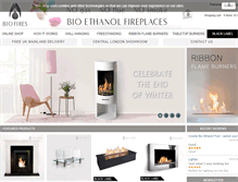 Tablet Screenshot of biofires.com